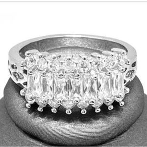 Beautiful White Sapphire Ring